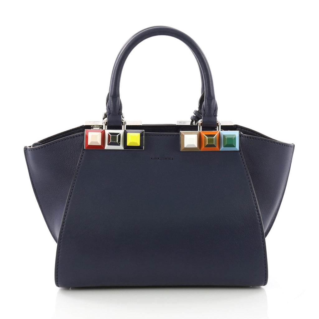 3Jours Handbag Studded Leather Mini