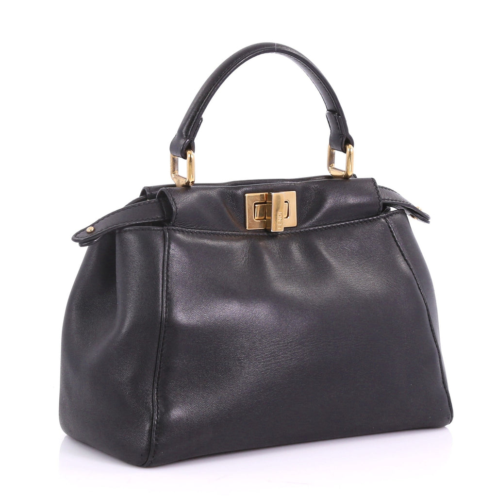 Peekaboo Handbag Leather Mini
