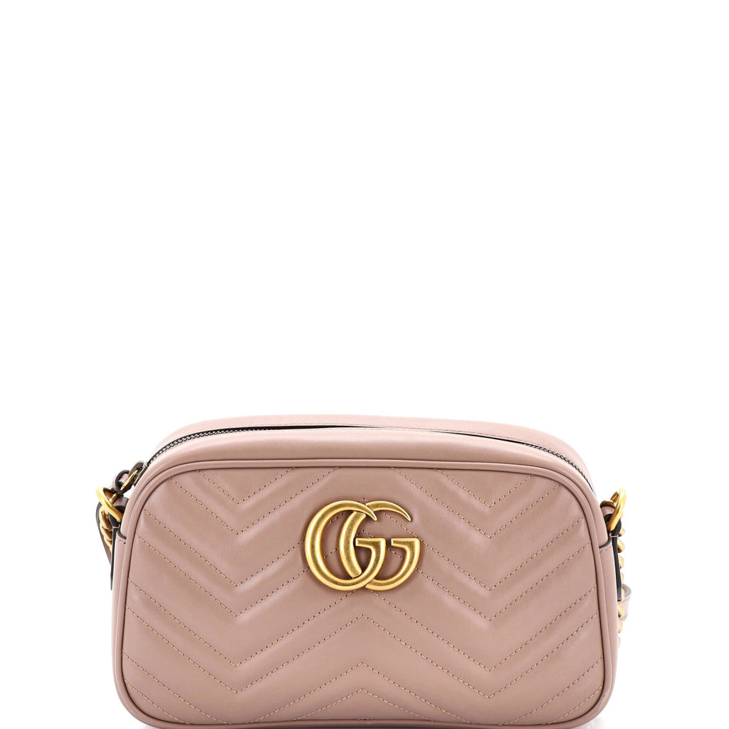 GG Marmont Shoulder Bag Matelasse Leather Small