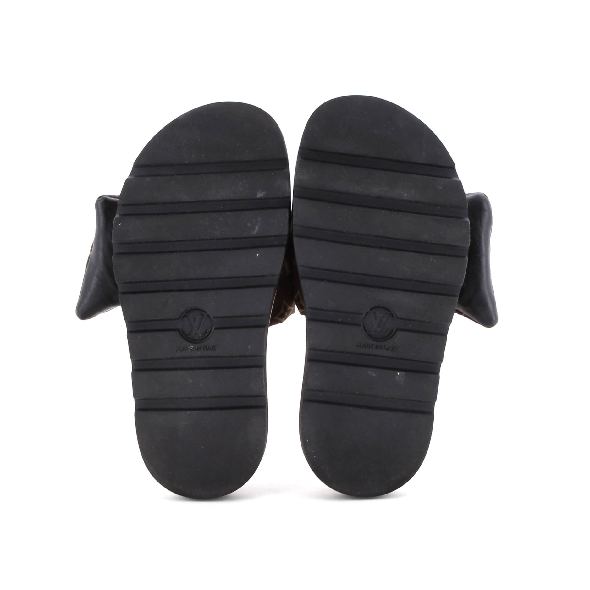 Women's Pool Pillow Comfort Mule Sandals Monogram Nylon