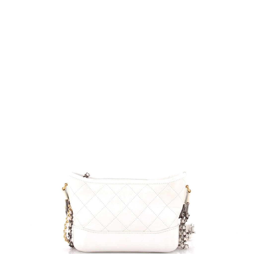 Gabrielle Hobo Quilted Aged Calfskin Small