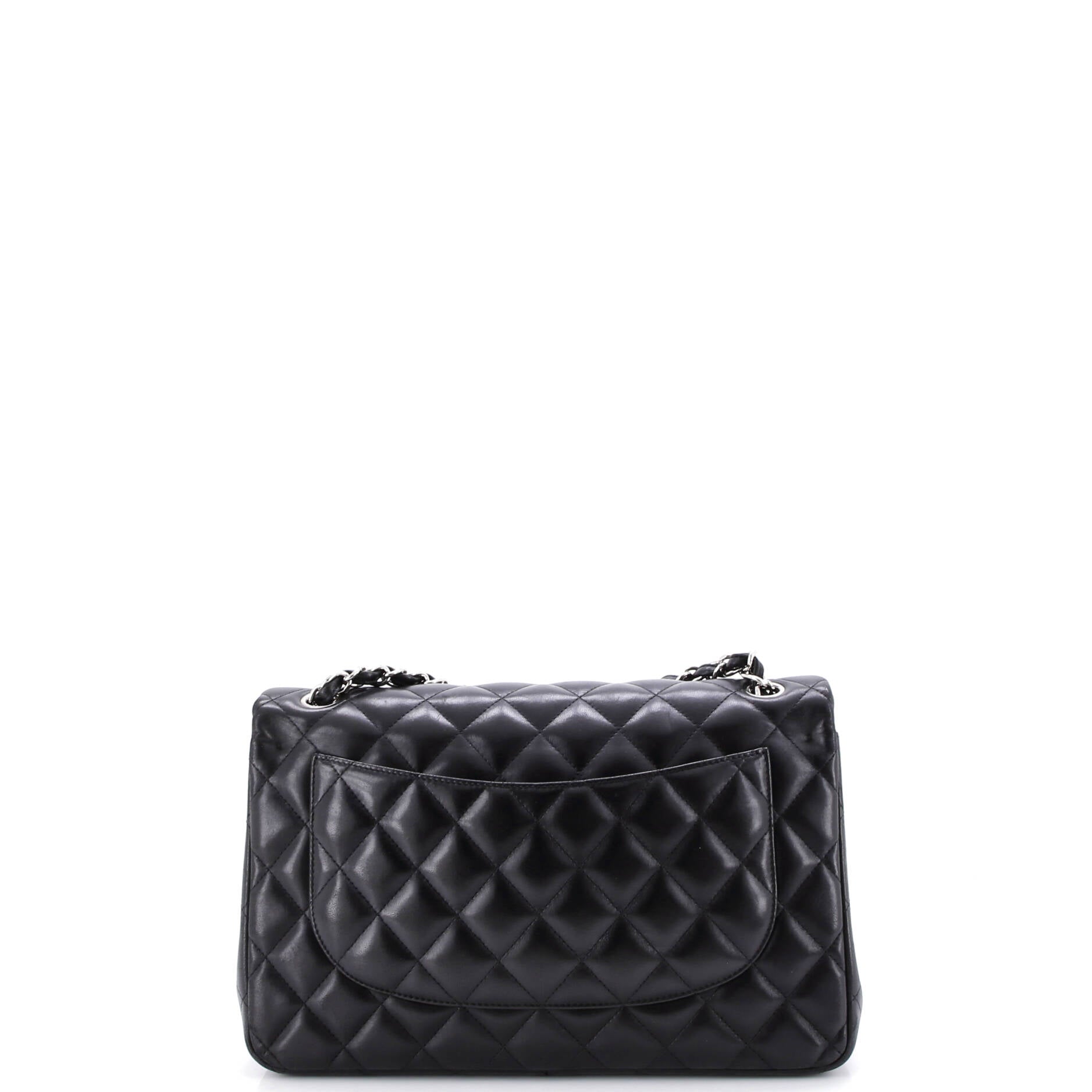 Classic Double Flap Bag Quilted Lambskin Jumbo