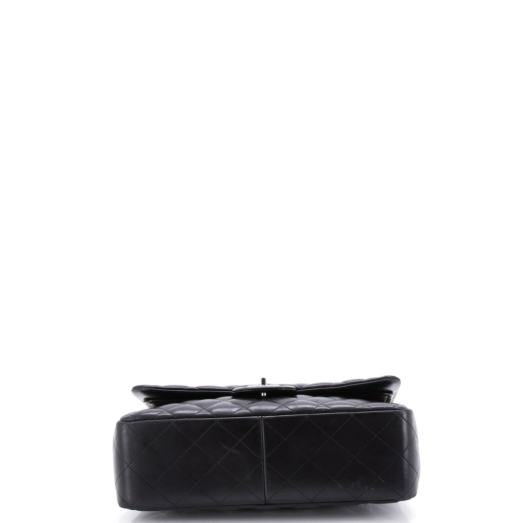 Classic Double Flap Bag Quilted Lambskin Jumbo