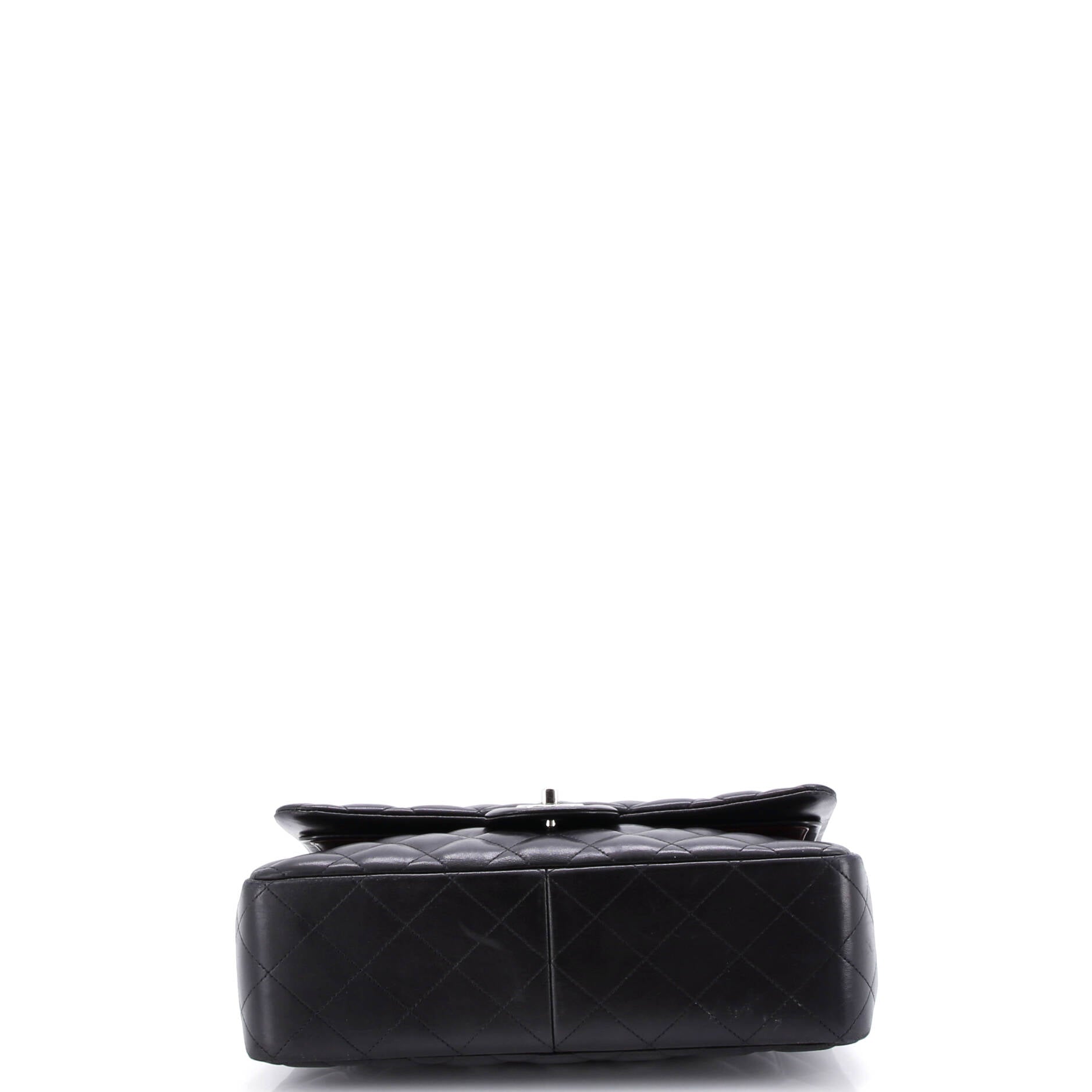 Classic Double Flap Bag Quilted Lambskin Jumbo