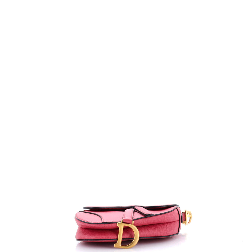 Saddle Handbag Leather Mini