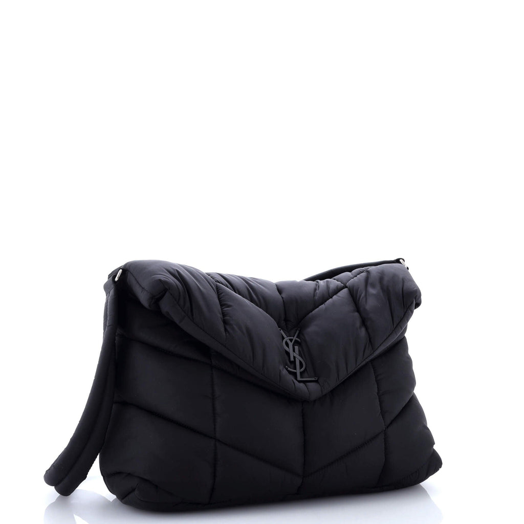 Loulou Puffer Messenger Bag Quilted Econyl
