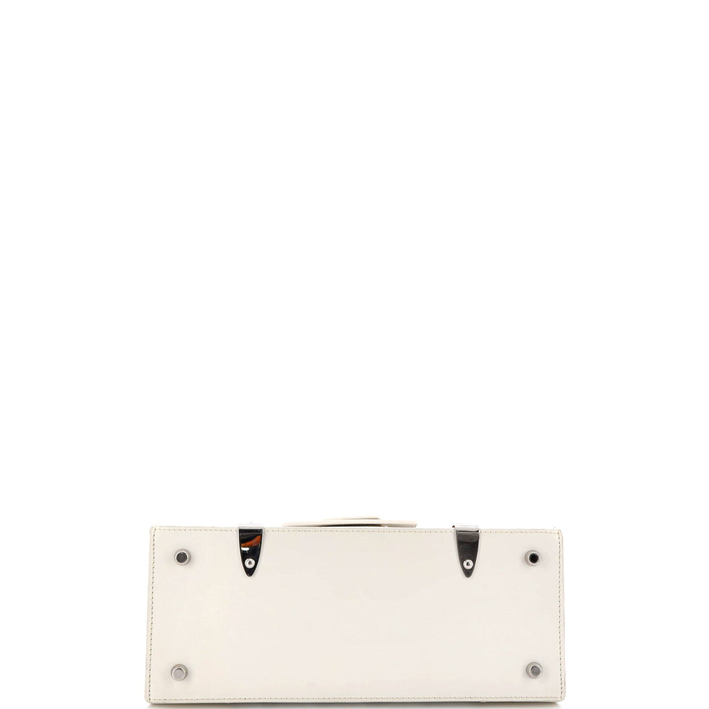 Saigon Top Handle Bag Coated Canvas with Leather PM