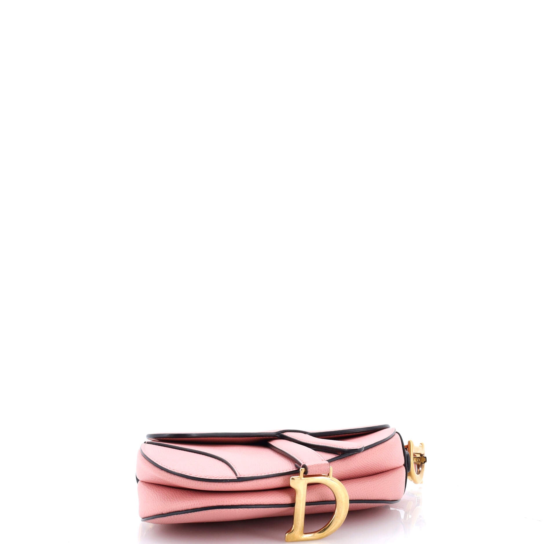 Saddle Handbag Leather Mini