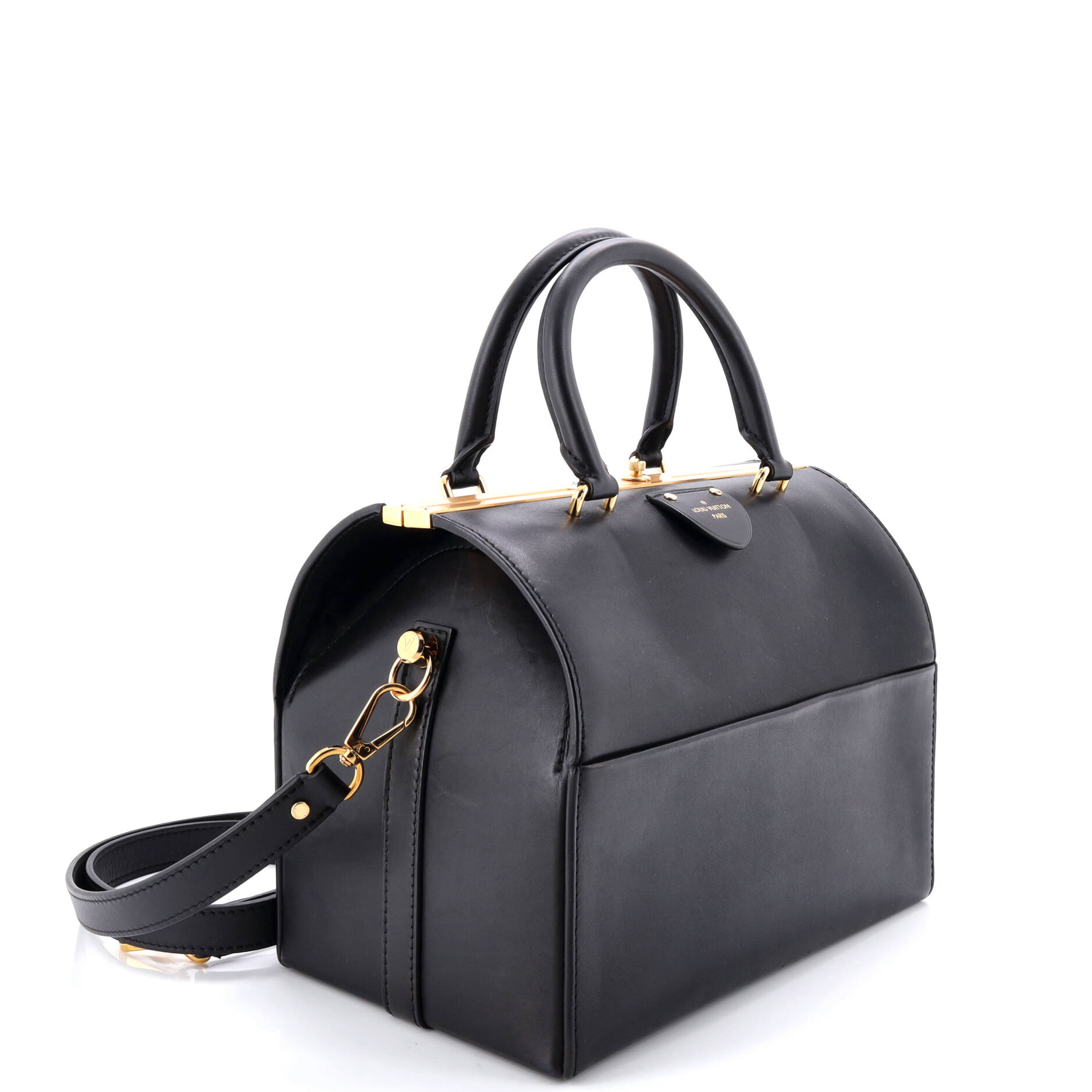 Speedy Doctor Bag Cuir Orfevre Leather 25