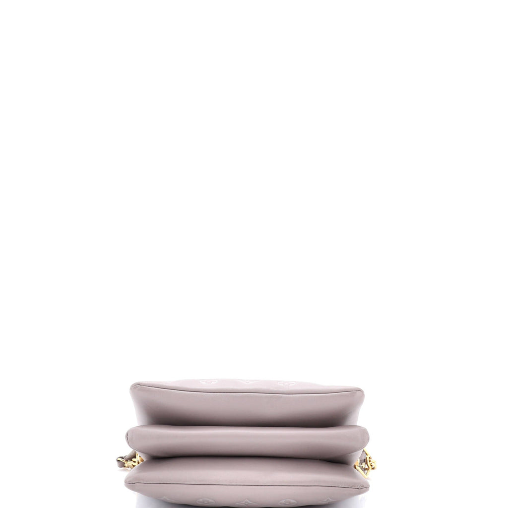 Coussin Bag Monogram Embossed Lambskin PM