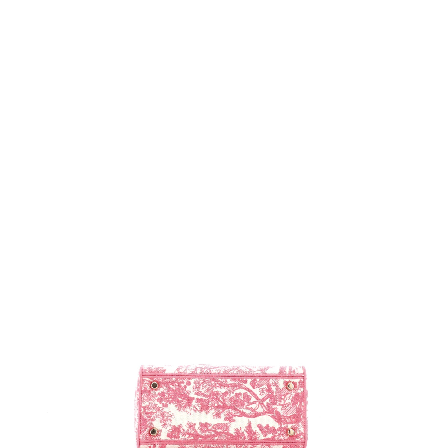 Toile de Jouy Lady D-Lite Bag Embroidered Canvas