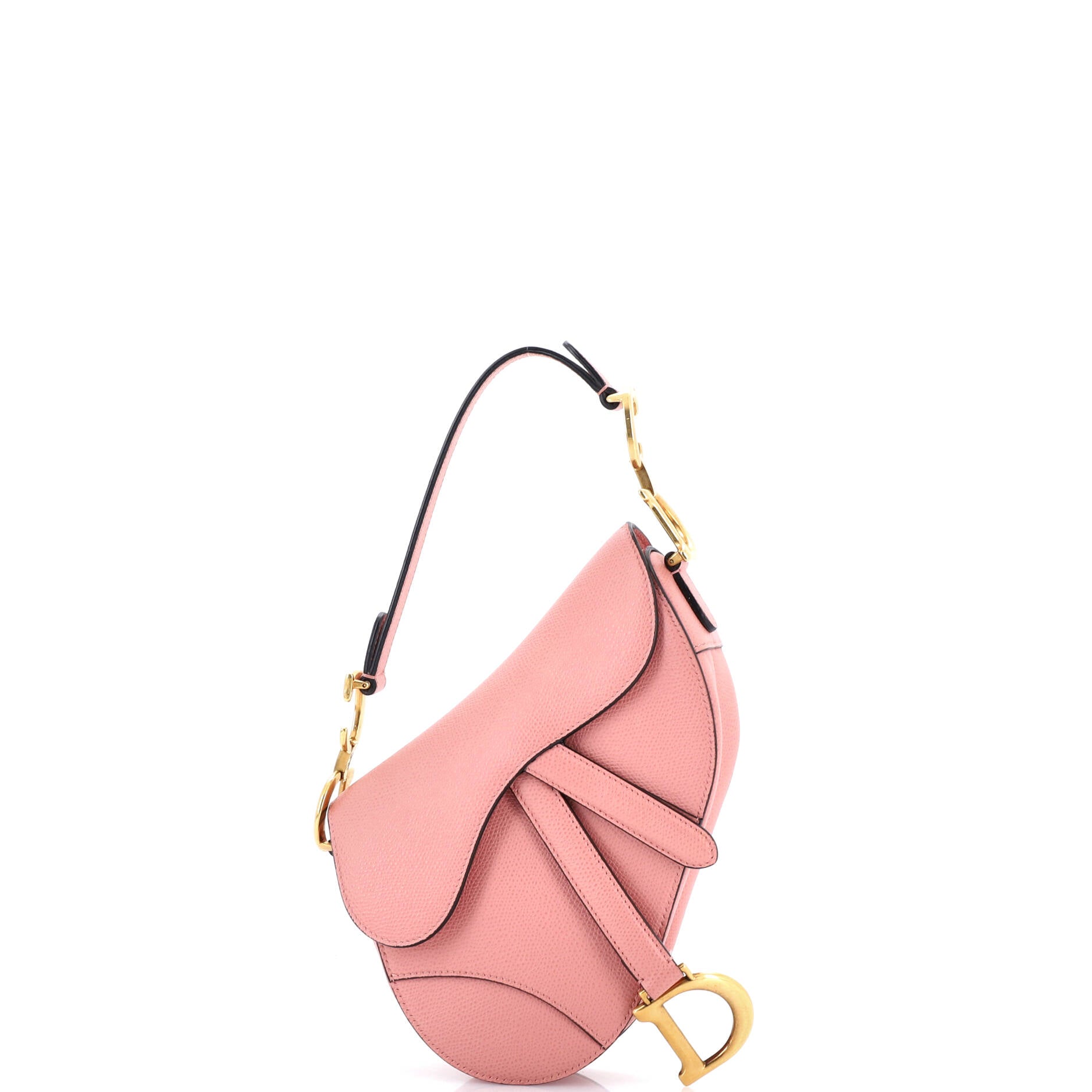 Saddle Handbag Leather Mini