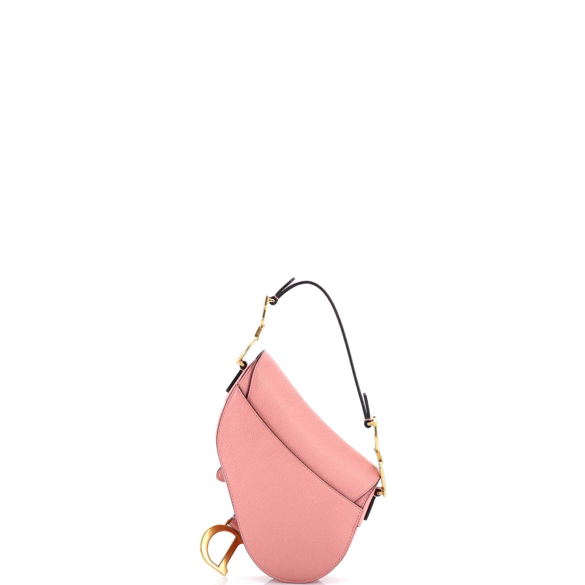 Saddle Handbag Leather Mini
