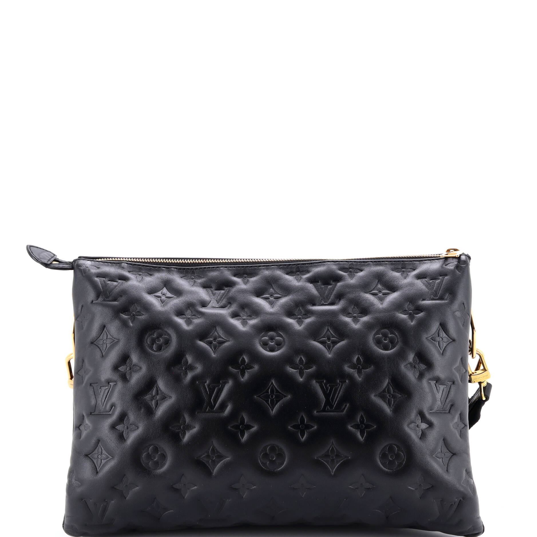 Coussin Bag Monogram Embossed Lambskin MM