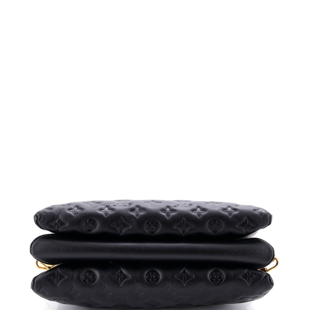 Coussin Bag Monogram Embossed Lambskin MM