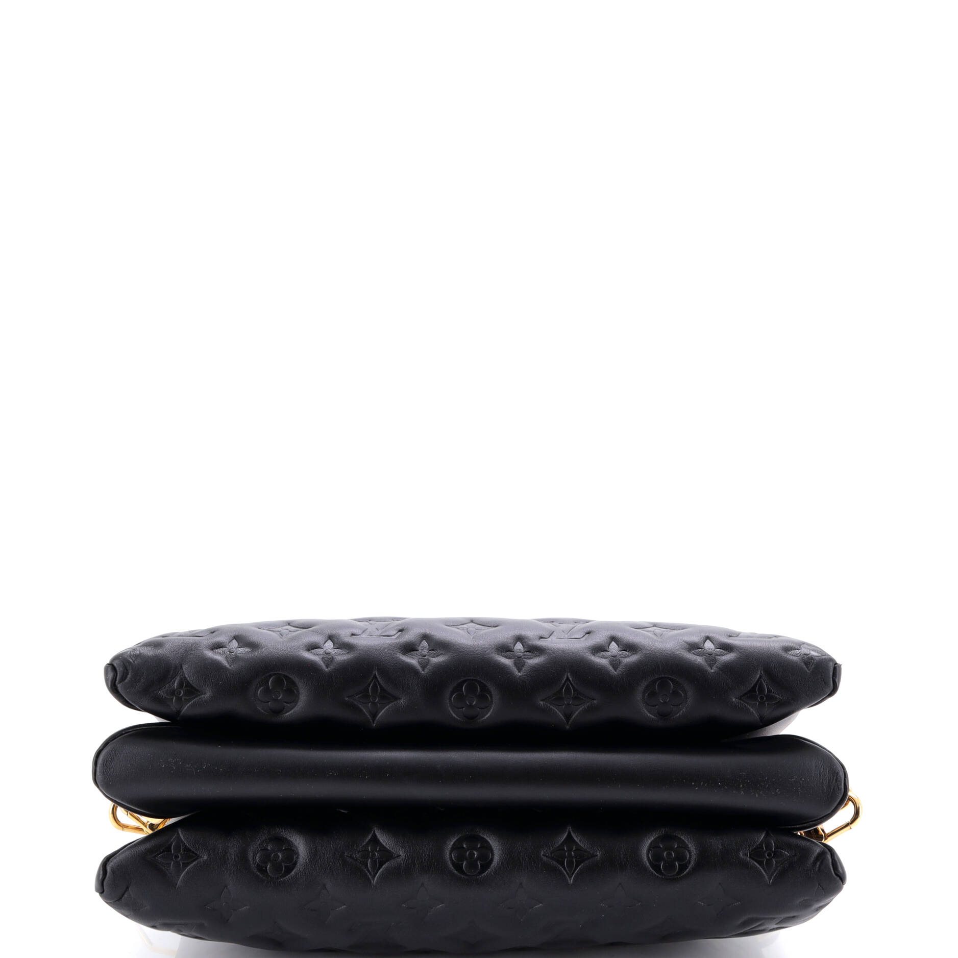Coussin Bag Monogram Embossed Lambskin MM