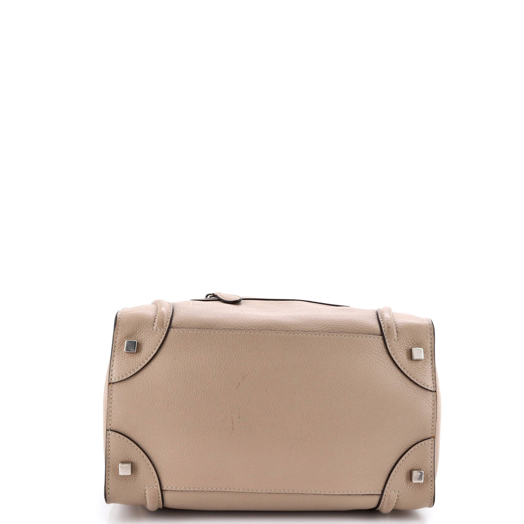 Luggage Bag Grainy Leather Mini