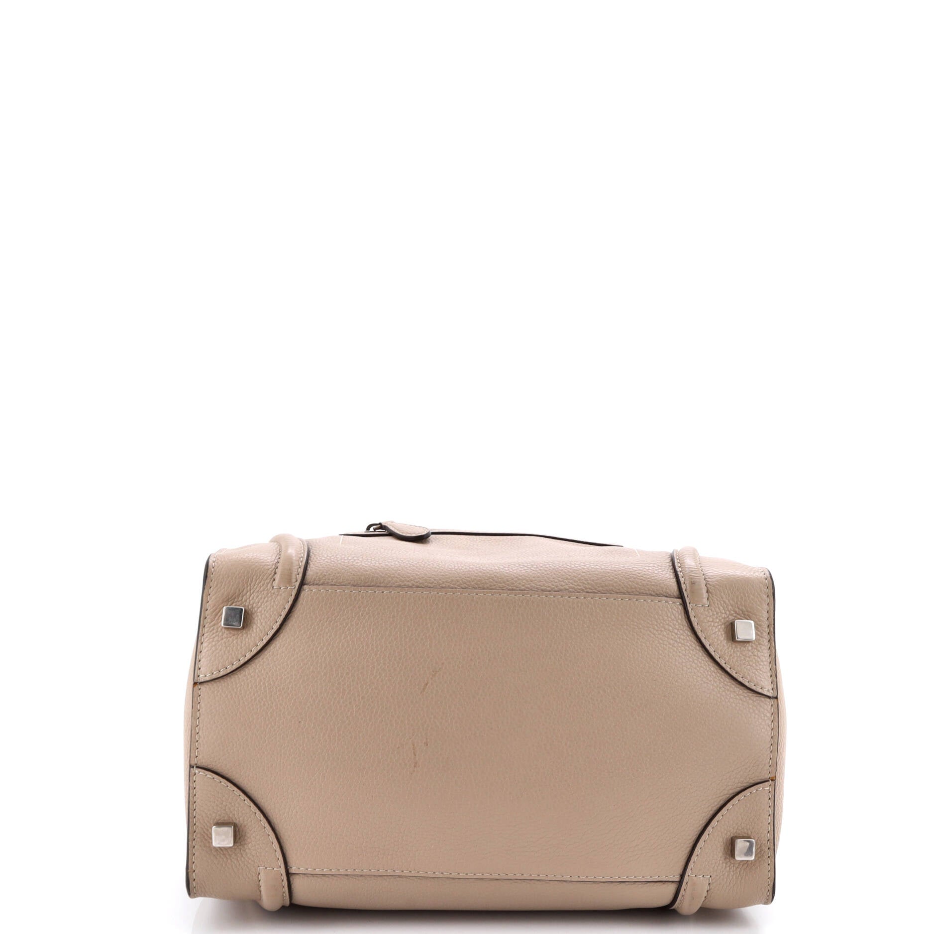 Luggage Bag Grainy Leather Mini