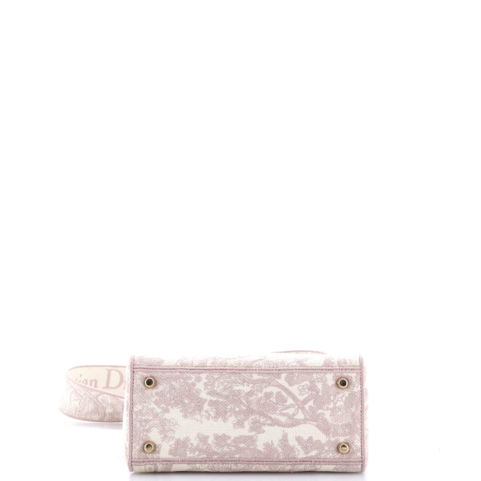 Toile de Jouy Lady D-Lite Bag Embroidered Canvas