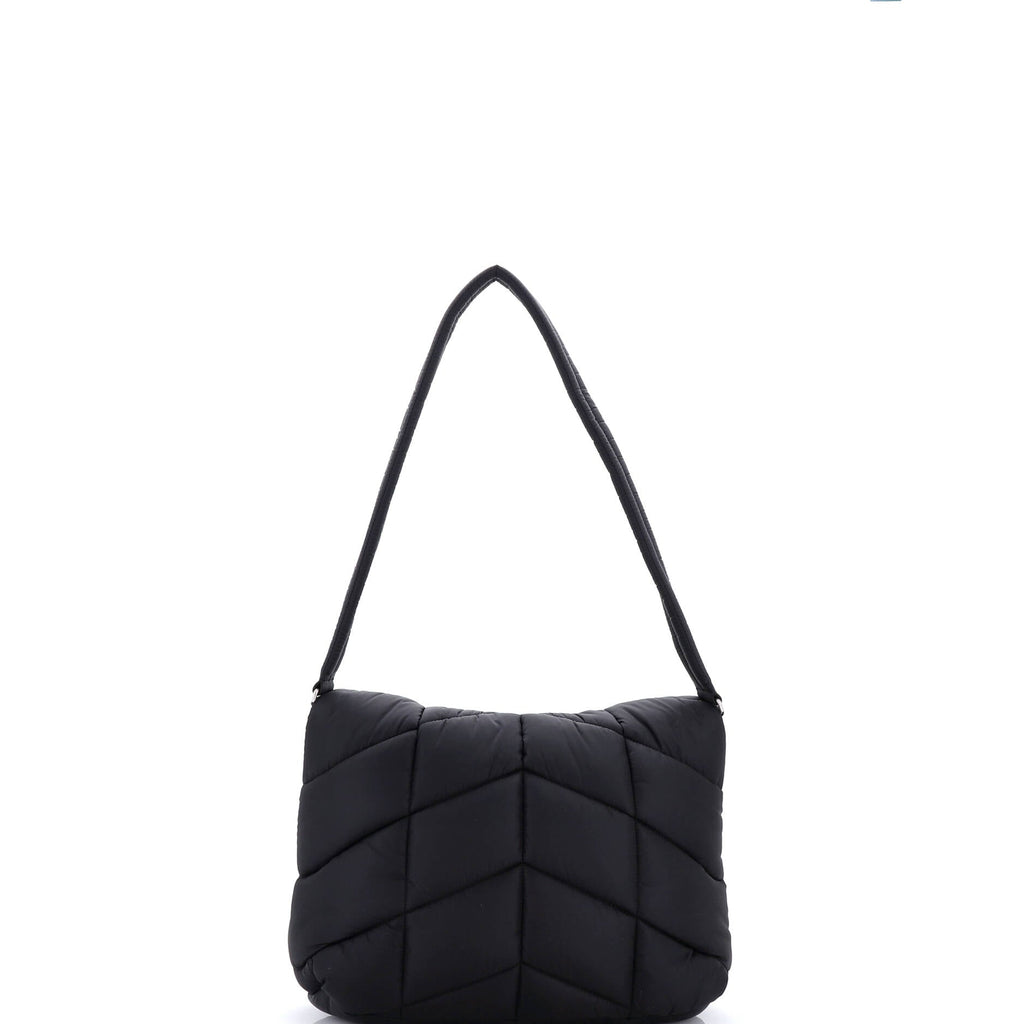 Loulou Puffer Messenger Bag Quilted Econyl