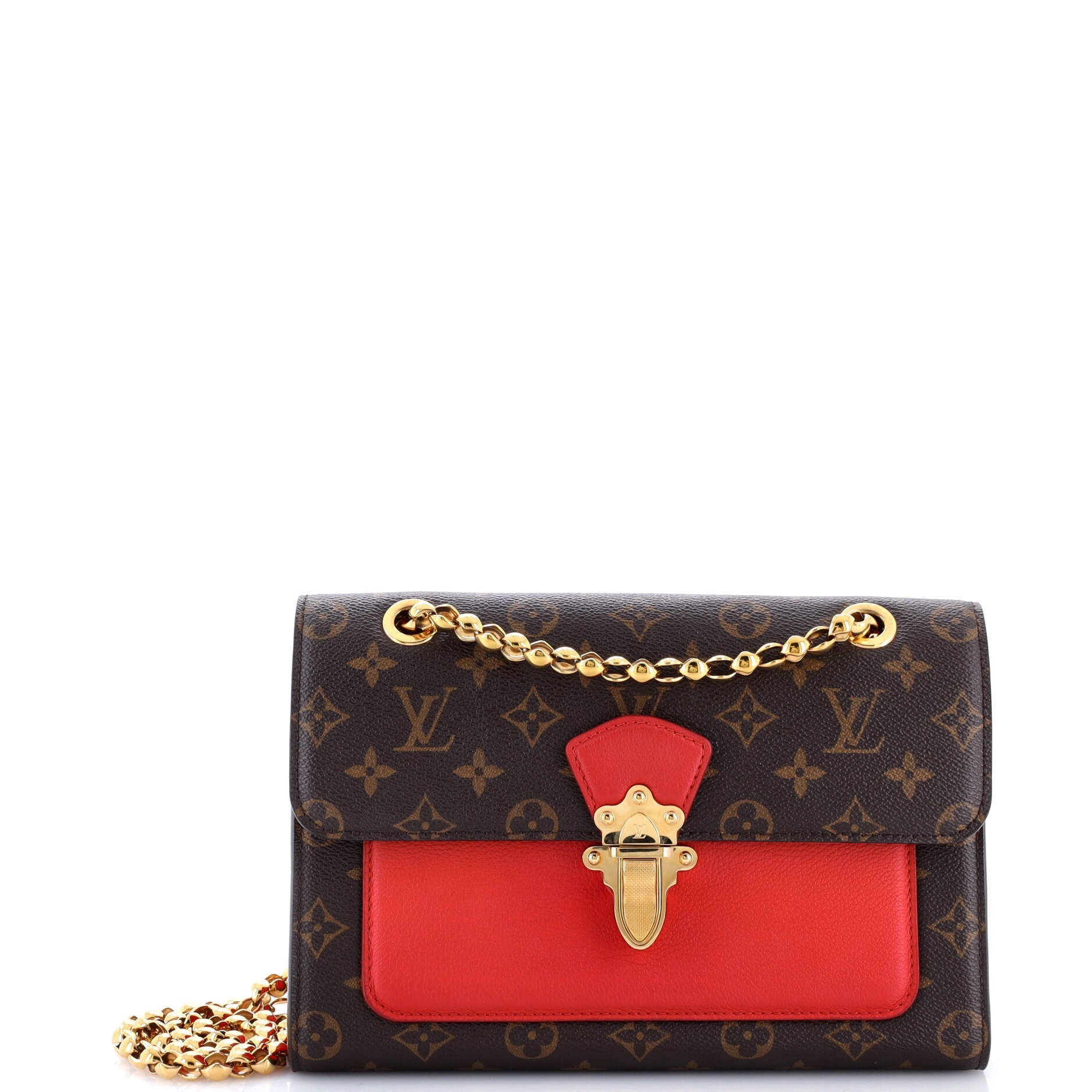 Victoire Handbag Monogram Canvas and Leather