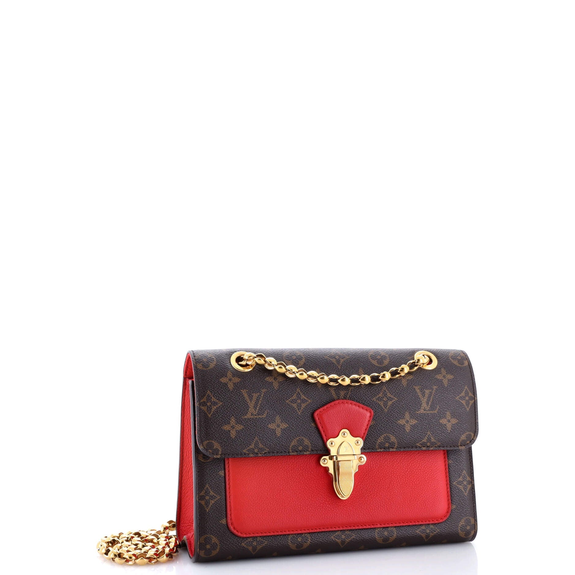 Victoire Handbag Monogram Canvas and Leather