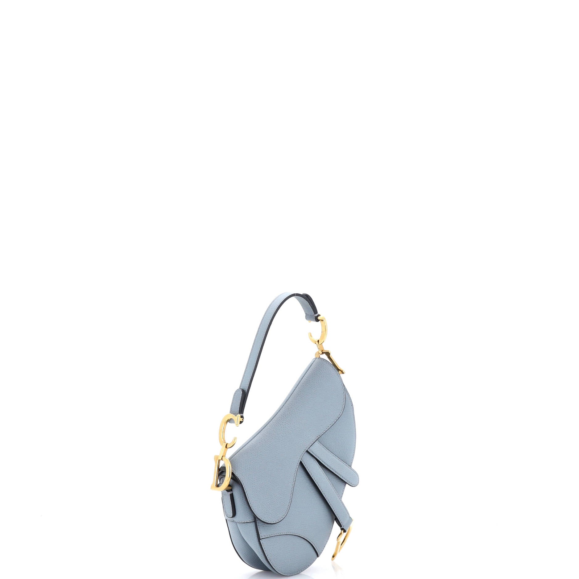 Saddle Handbag Leather Mini
