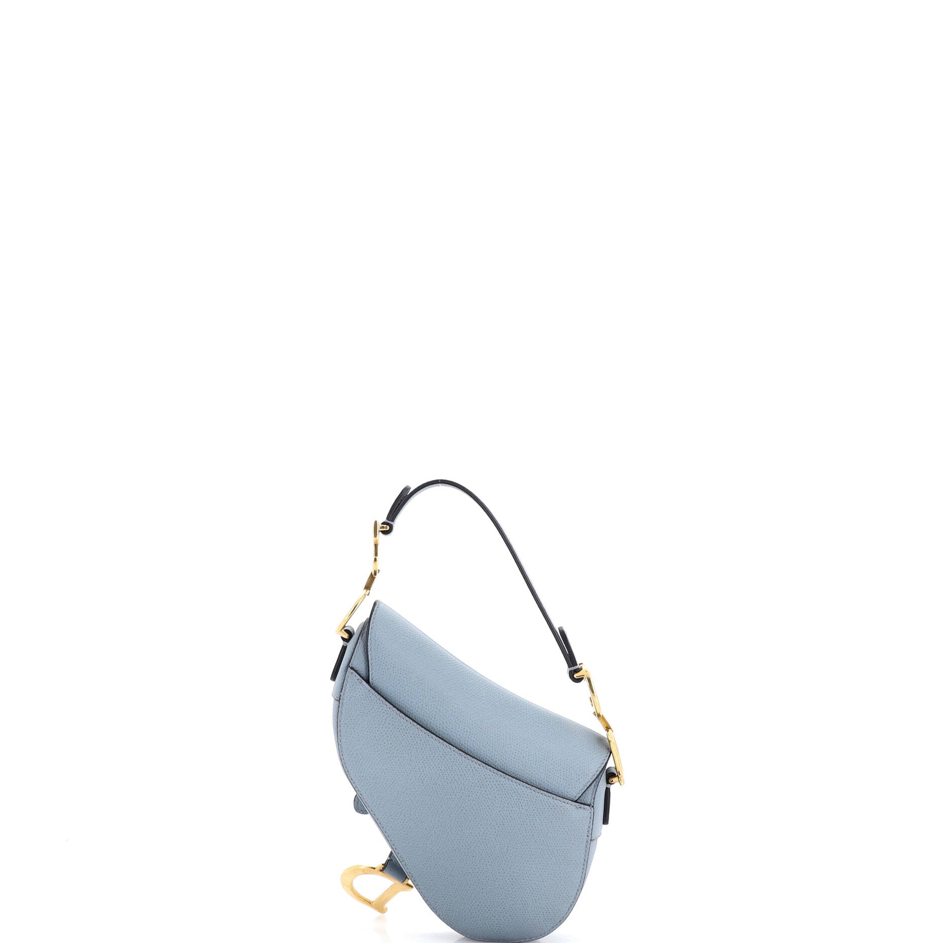 Saddle Handbag Leather Mini
