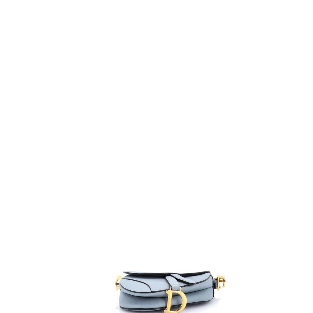 Saddle Handbag Leather Mini