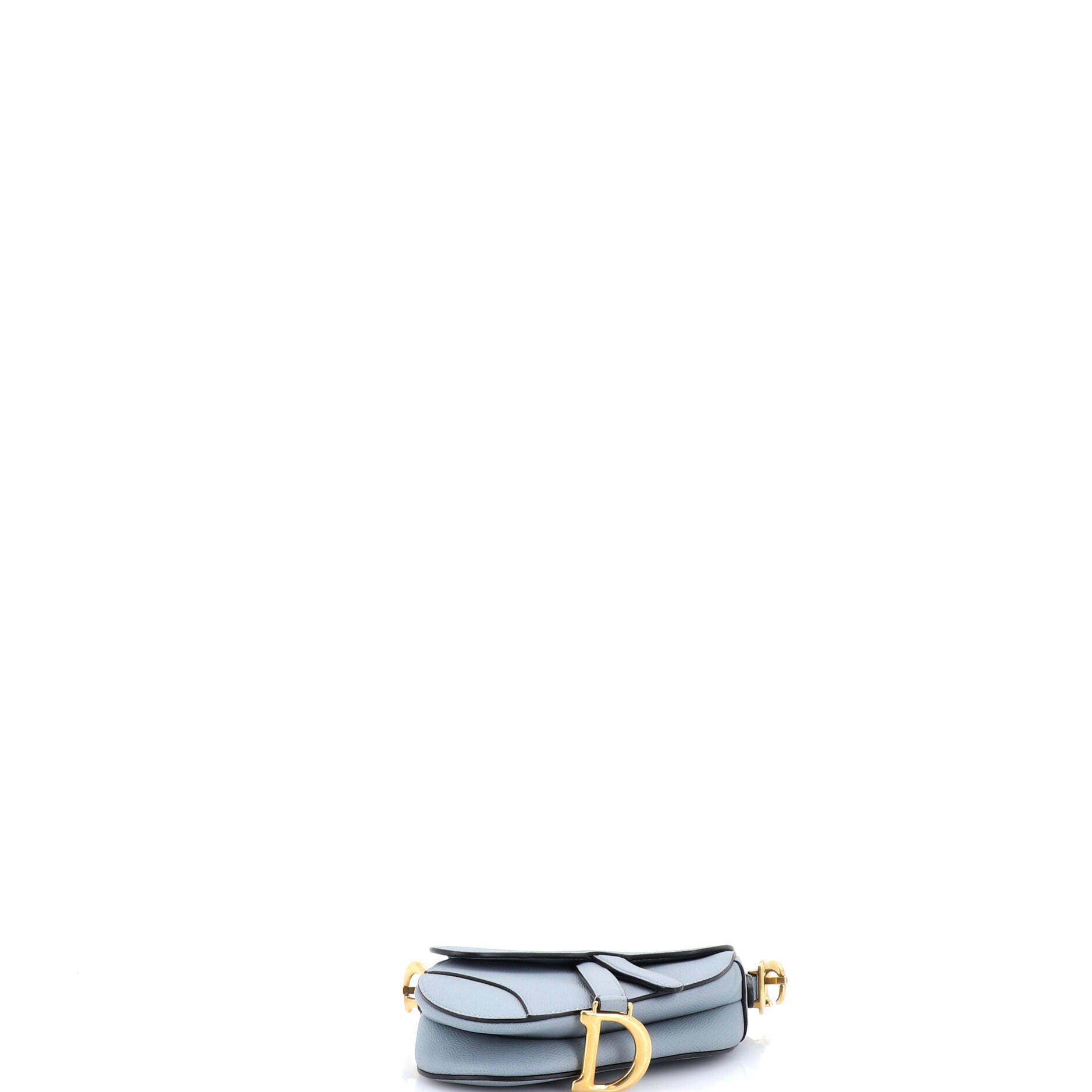 Saddle Handbag Leather Mini