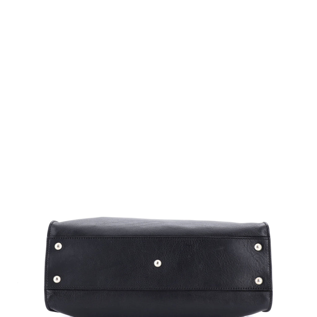 Peekaboo Bag Leather with Plexiglass Detail Regular