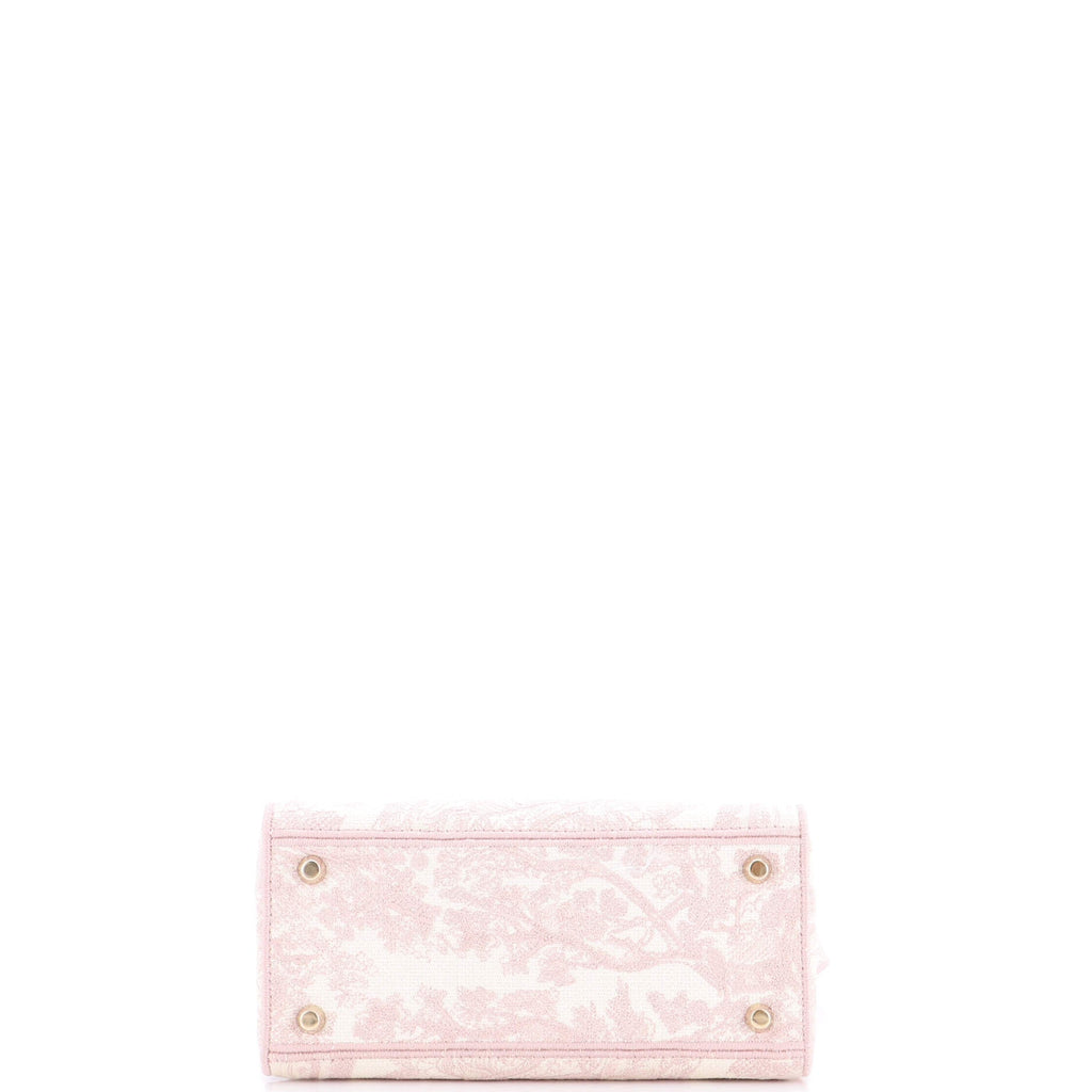 Toile de Jouy Lady D-Lite Bag Embroidered Canvas