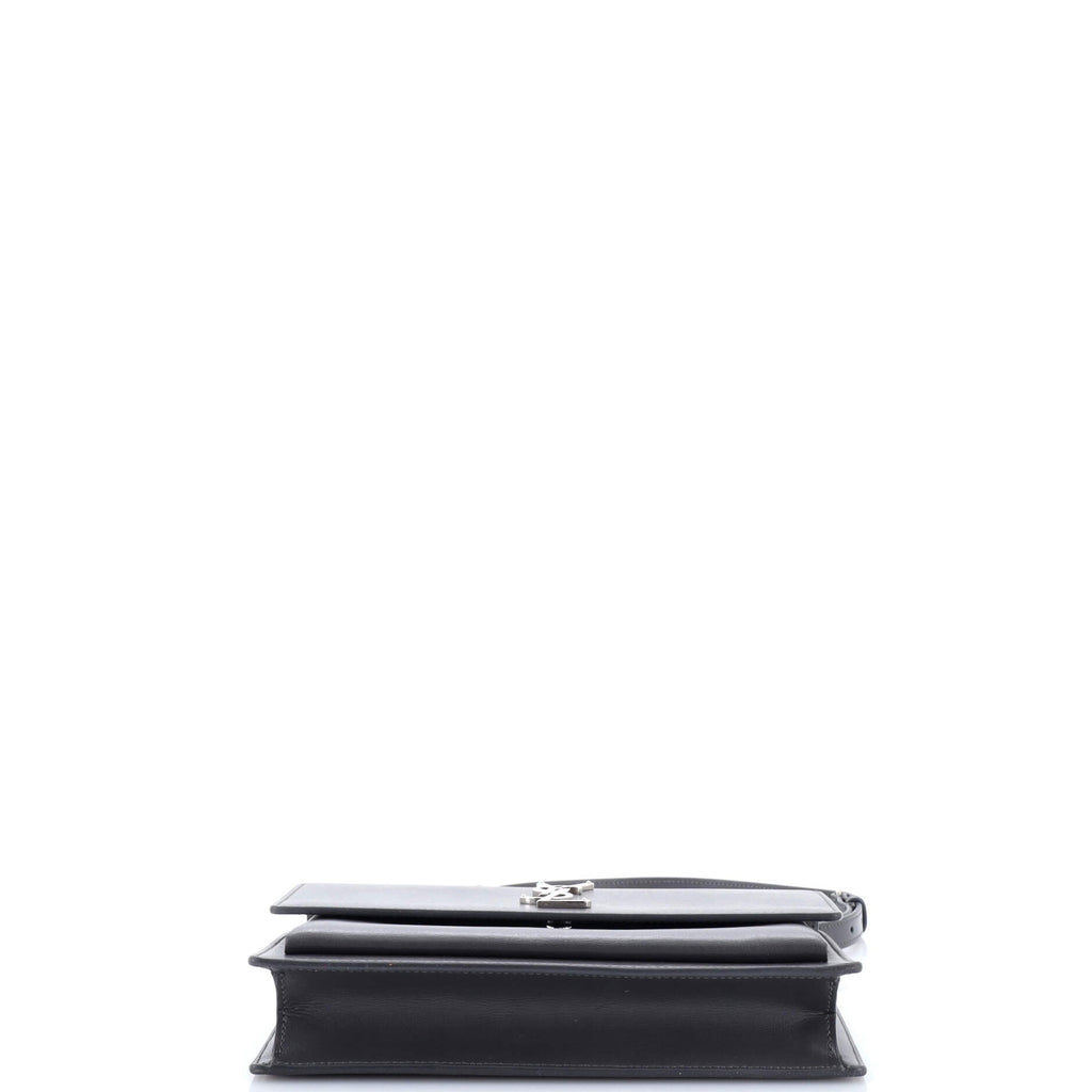 Sunset Top Handle Shoulder Bag Leather Medium