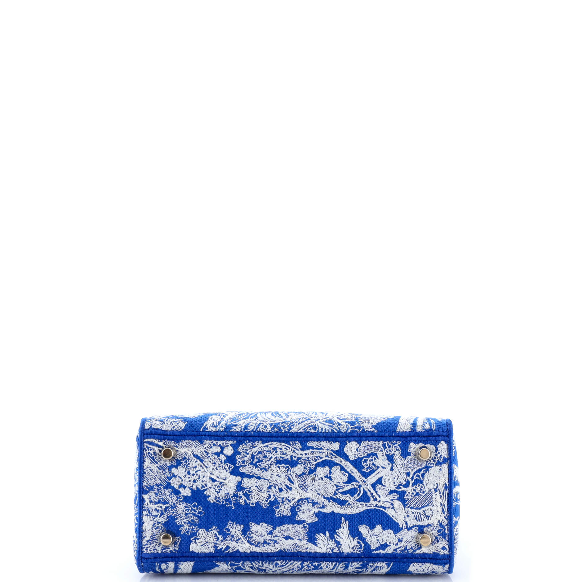Toile de Jouy Lady D-Lite Bag Embroidered Canvas
