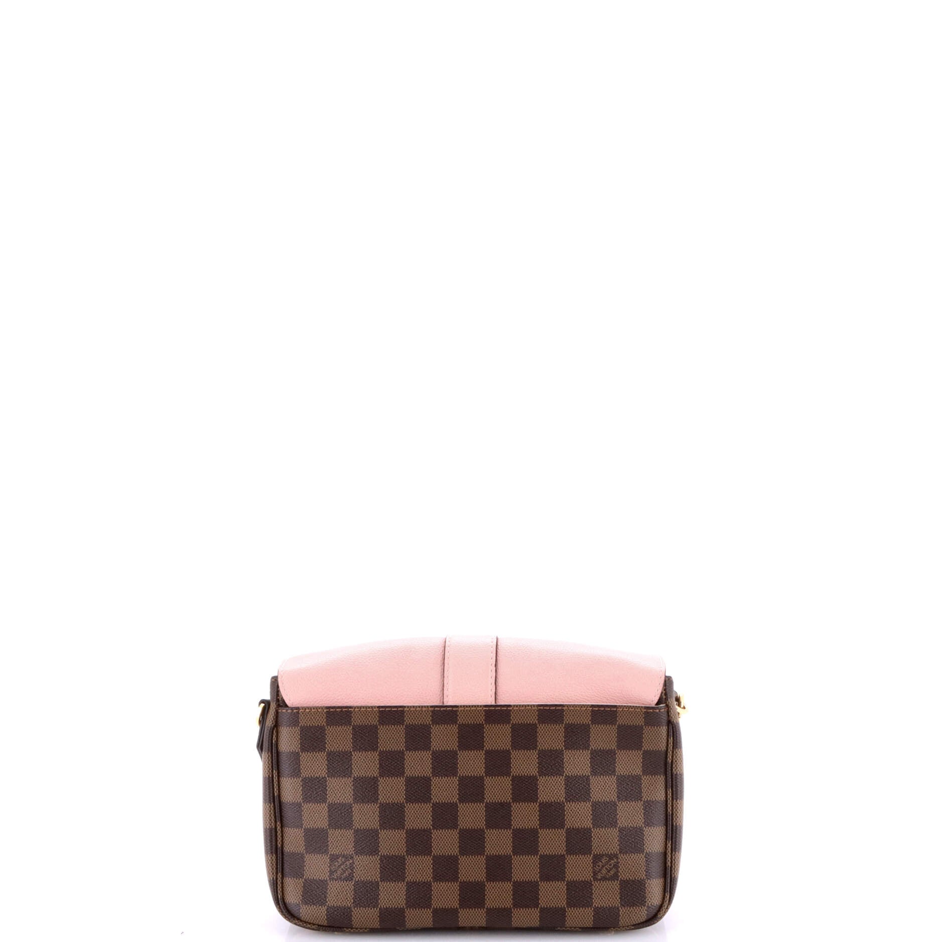 Clapton Handbag Damier and Leather PM