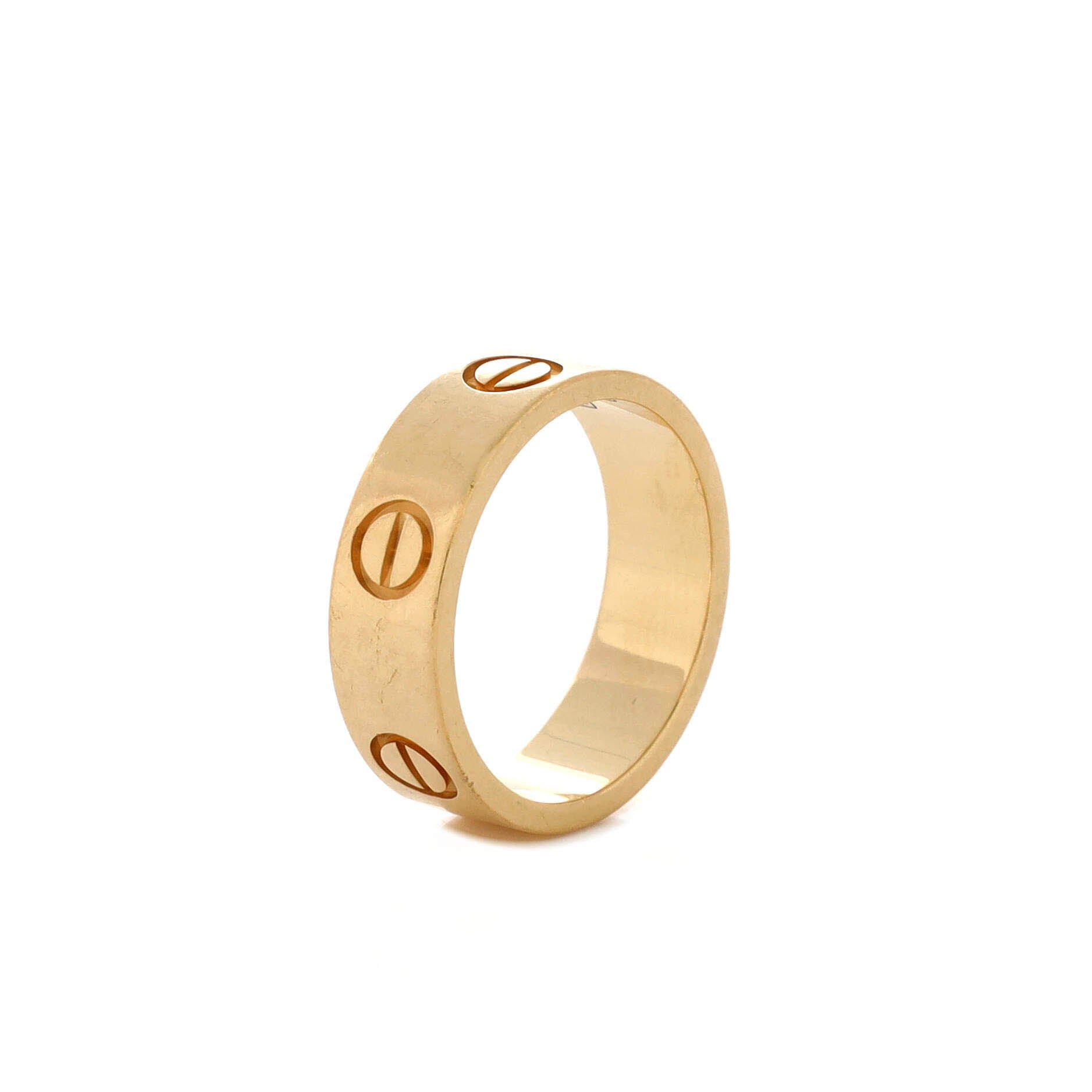 Love Band Ring 18K Yellow Gold