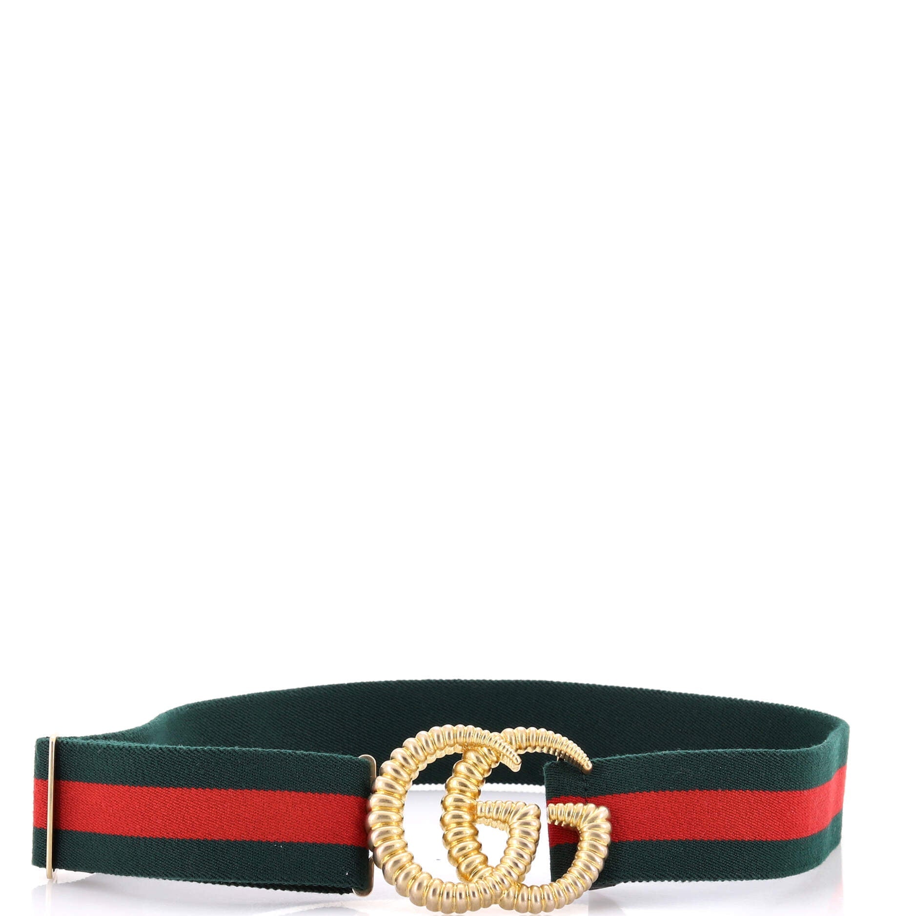 GG Torchon Web Belt Canvas Wide