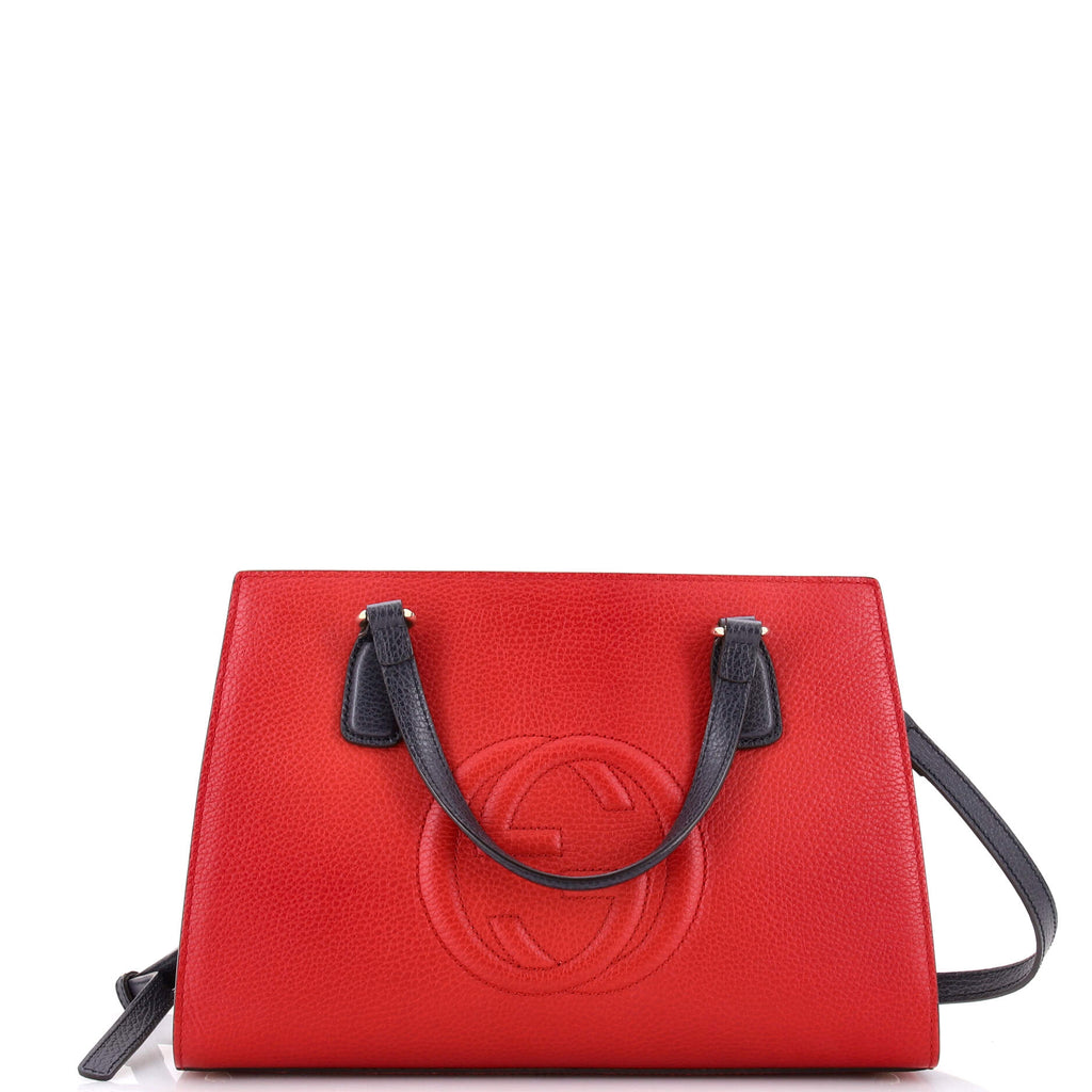 Soho Convertible Top Handle Satchel Leather Medium