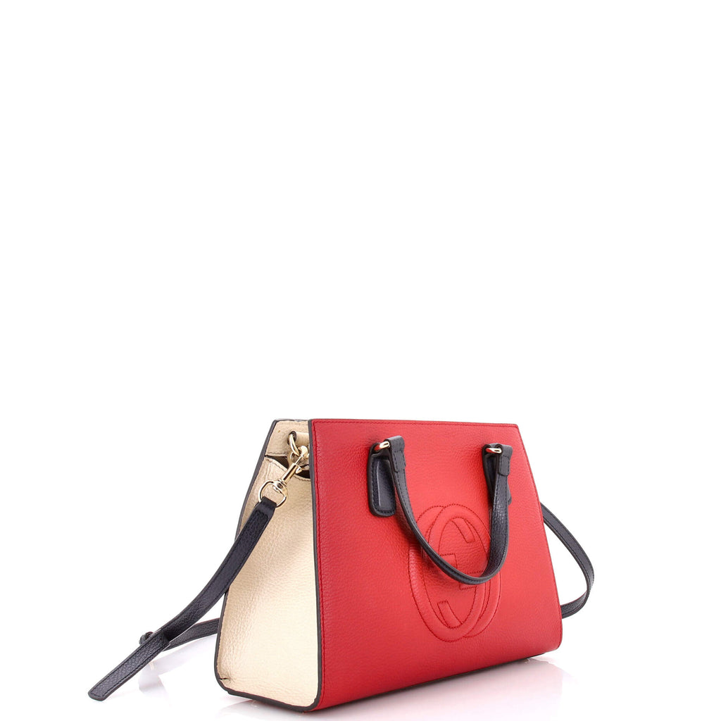 Soho Convertible Top Handle Satchel Leather Medium