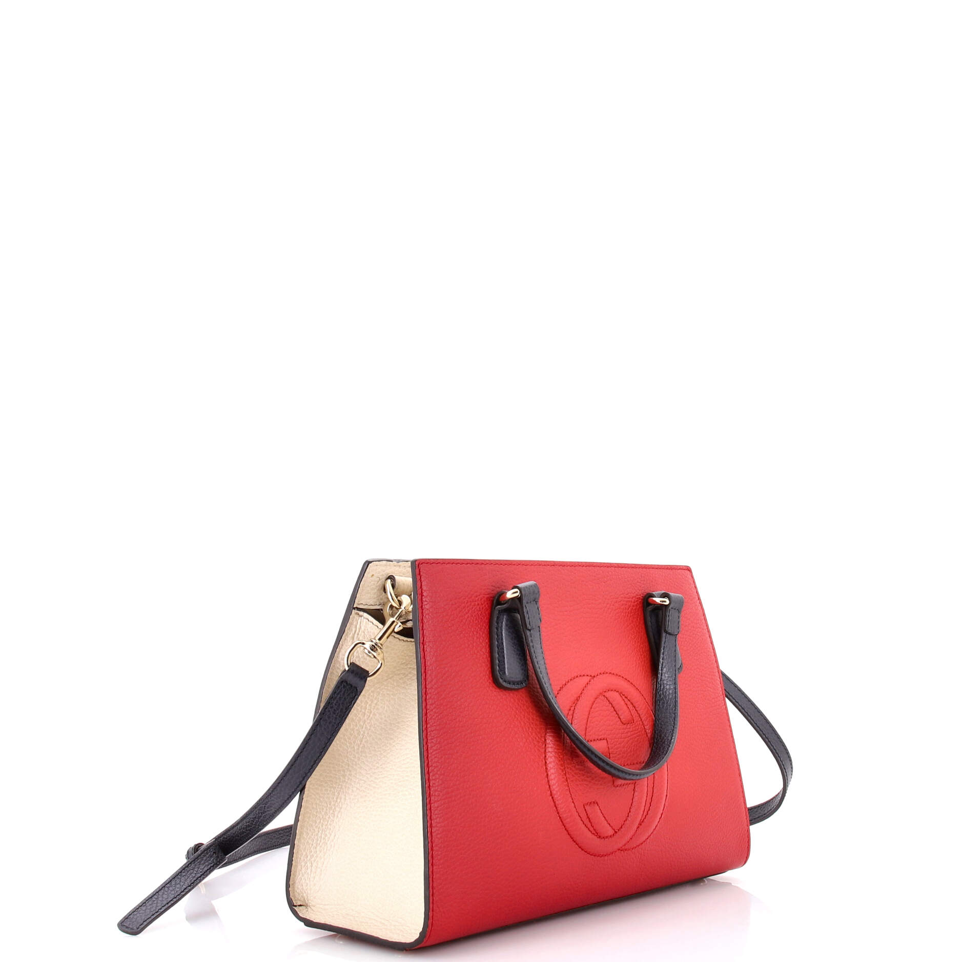 Soho Convertible Top Handle Satchel Leather Medium