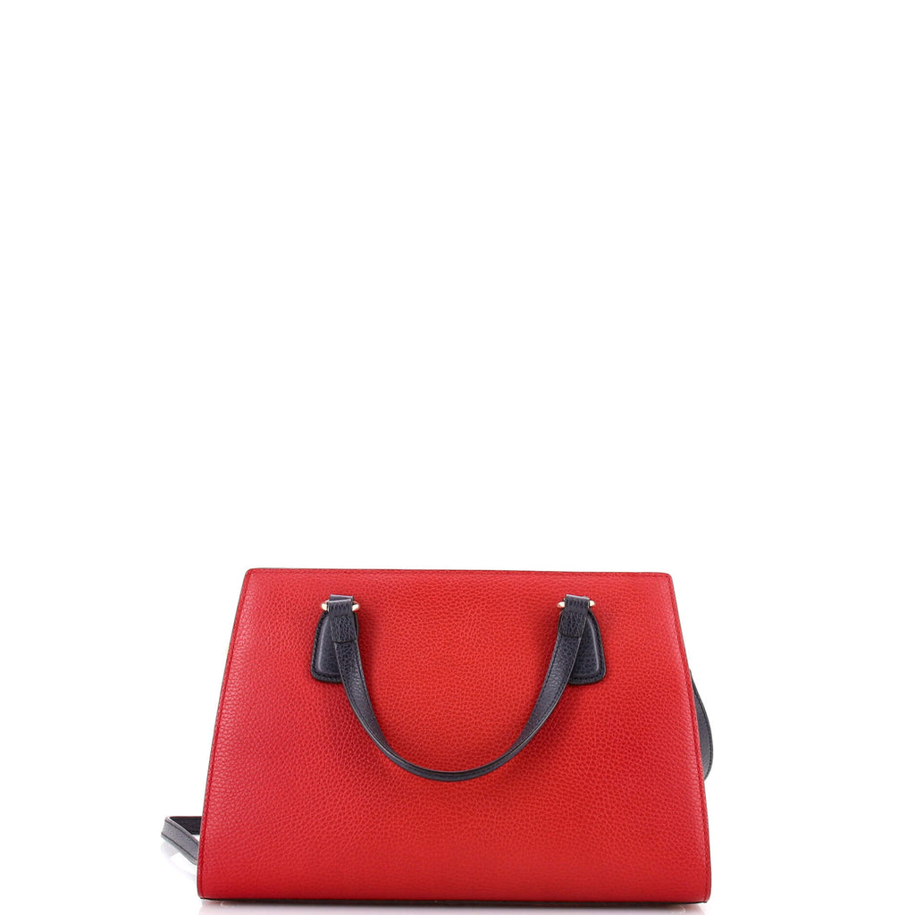 Soho Convertible Top Handle Satchel Leather Medium