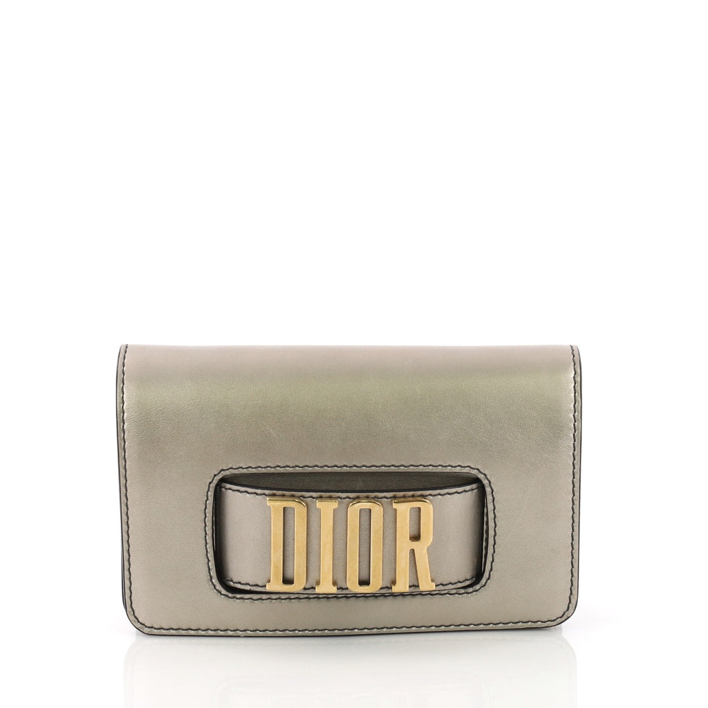 Dio(r)evolution Clutch Leather Small