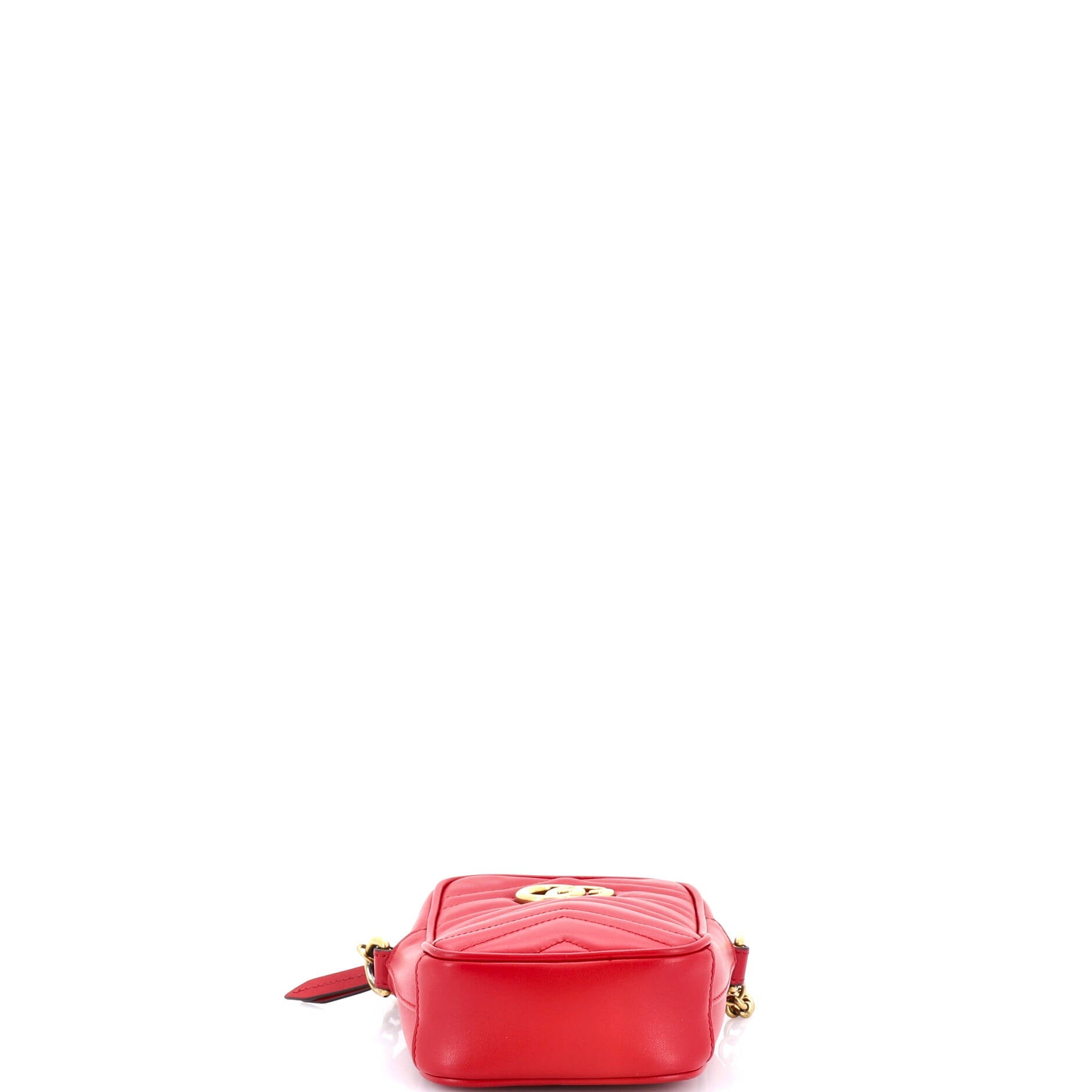 GG Marmont Vertical Phone Crossbody Bag Matelasse Leather Mini