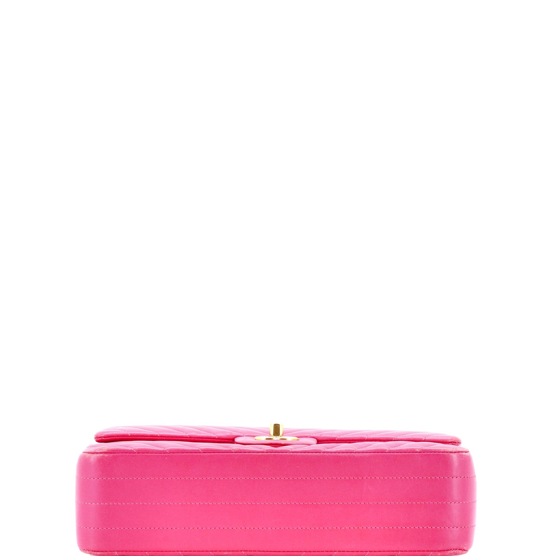 Classic Double Flap Bag Chevron Lambskin Medium