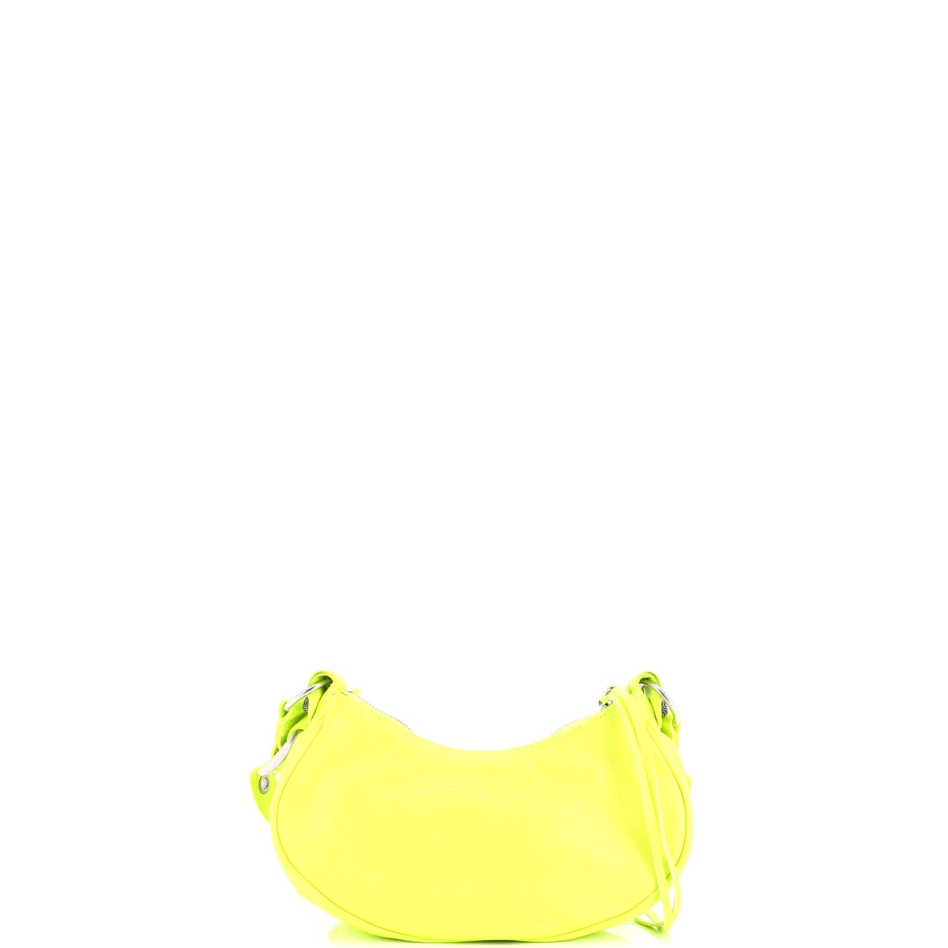 Le Cagole Giant Studs Shoulder Bag Leather XS