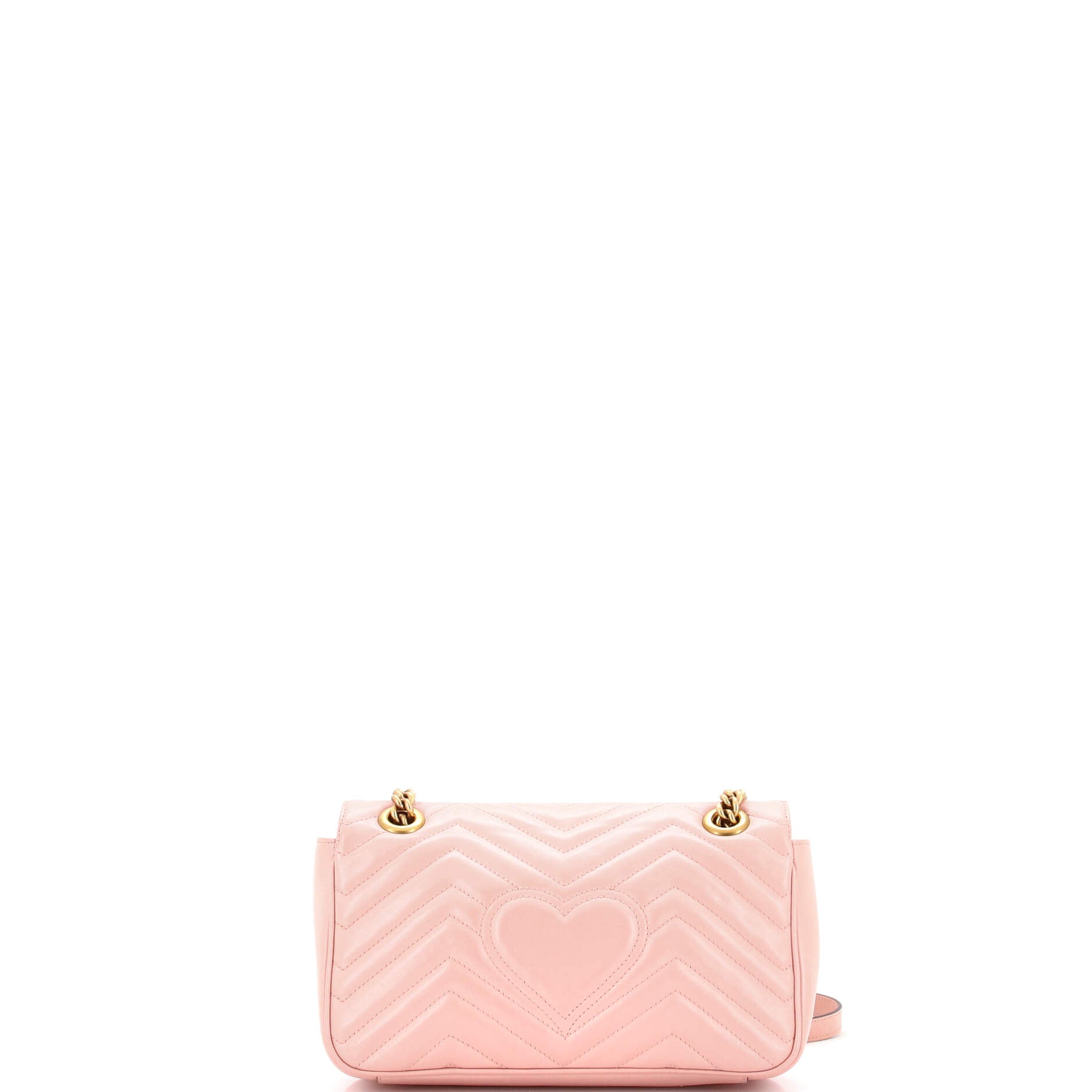 GG Marmont Flap Bag Matelasse Leather Small