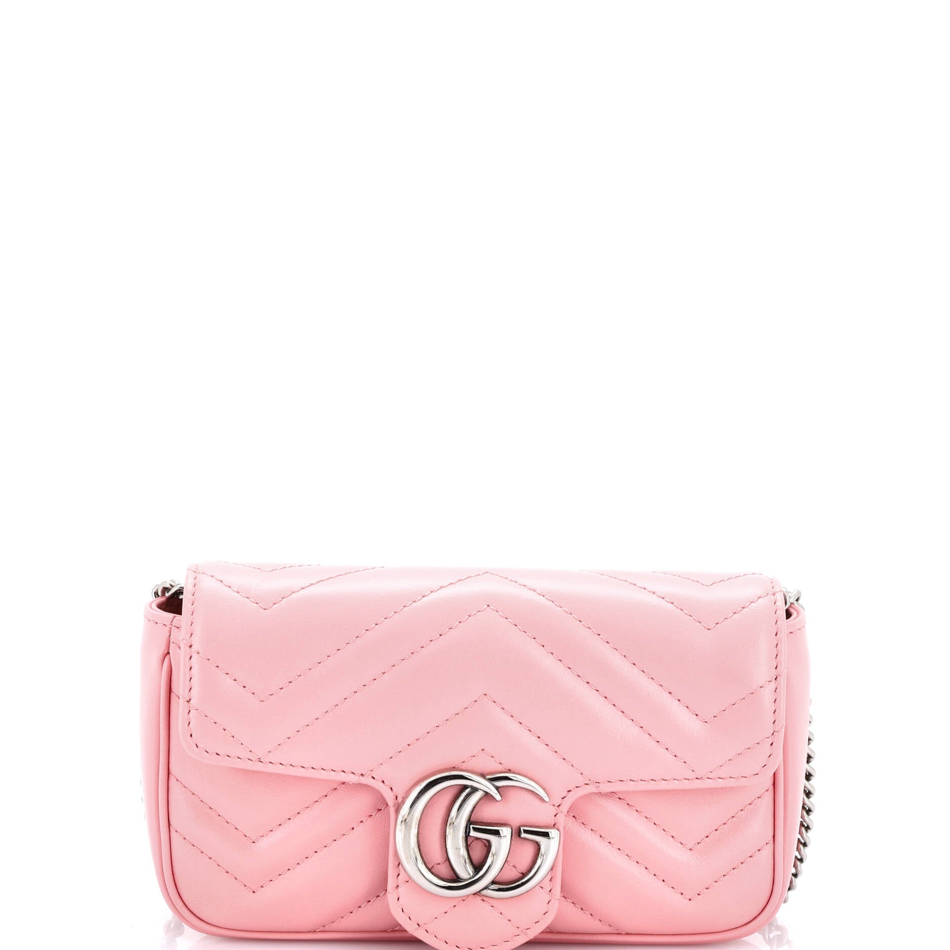 GG Marmont Flap Bag Matelasse Leather Super Mini