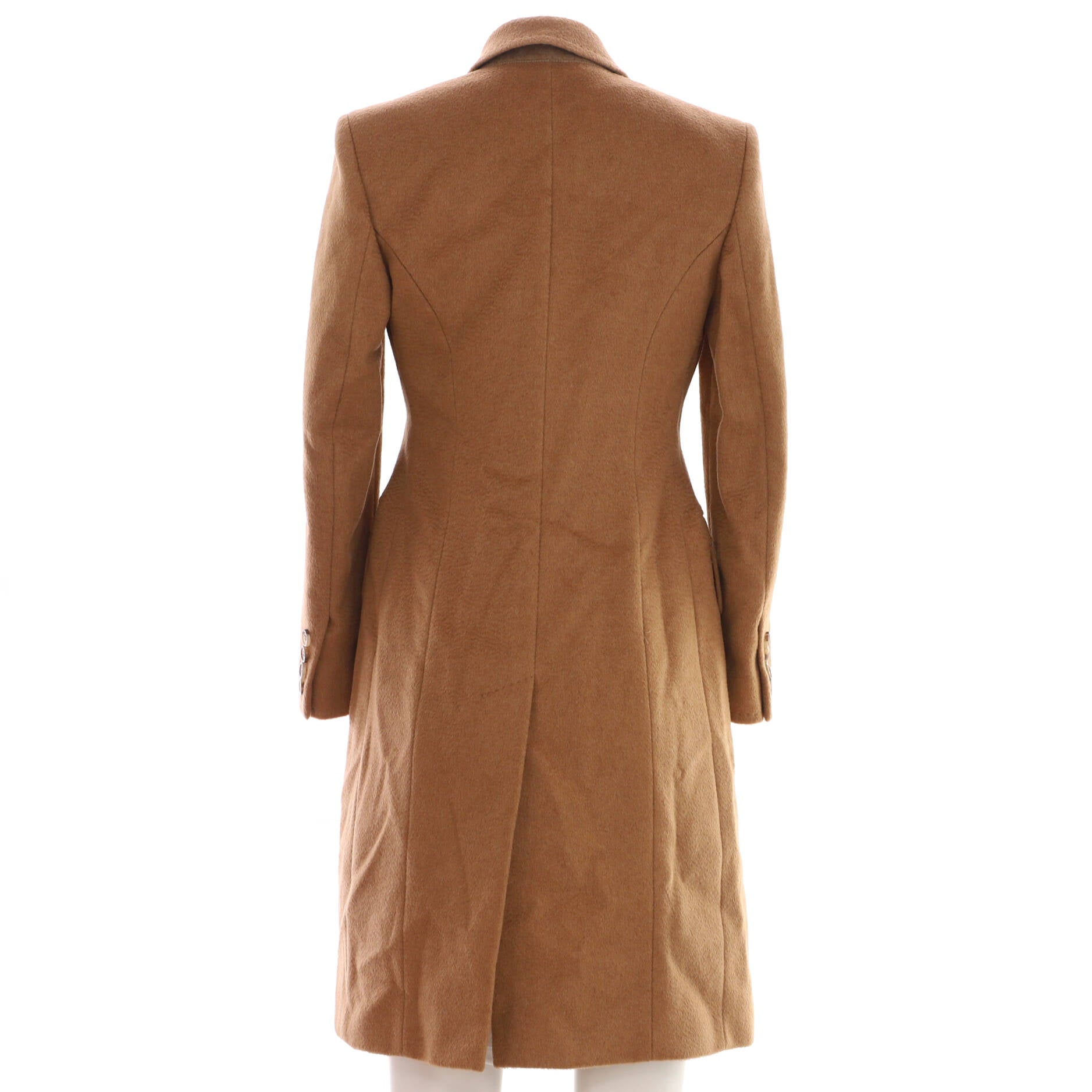 Women's Double Breasted Coat Camel Hair