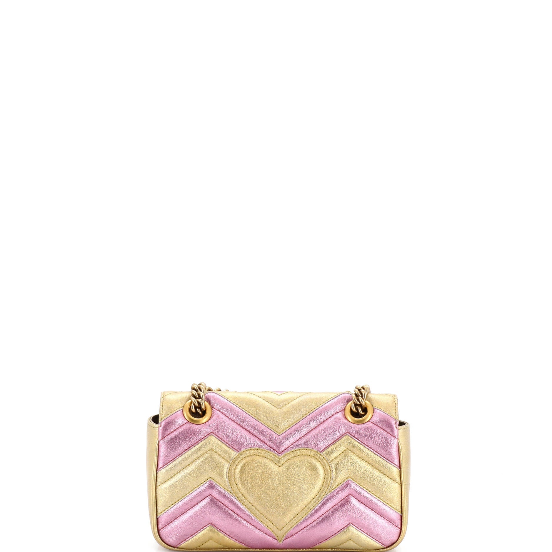 GG Marmont Flap Bag Matelasse Leather Small