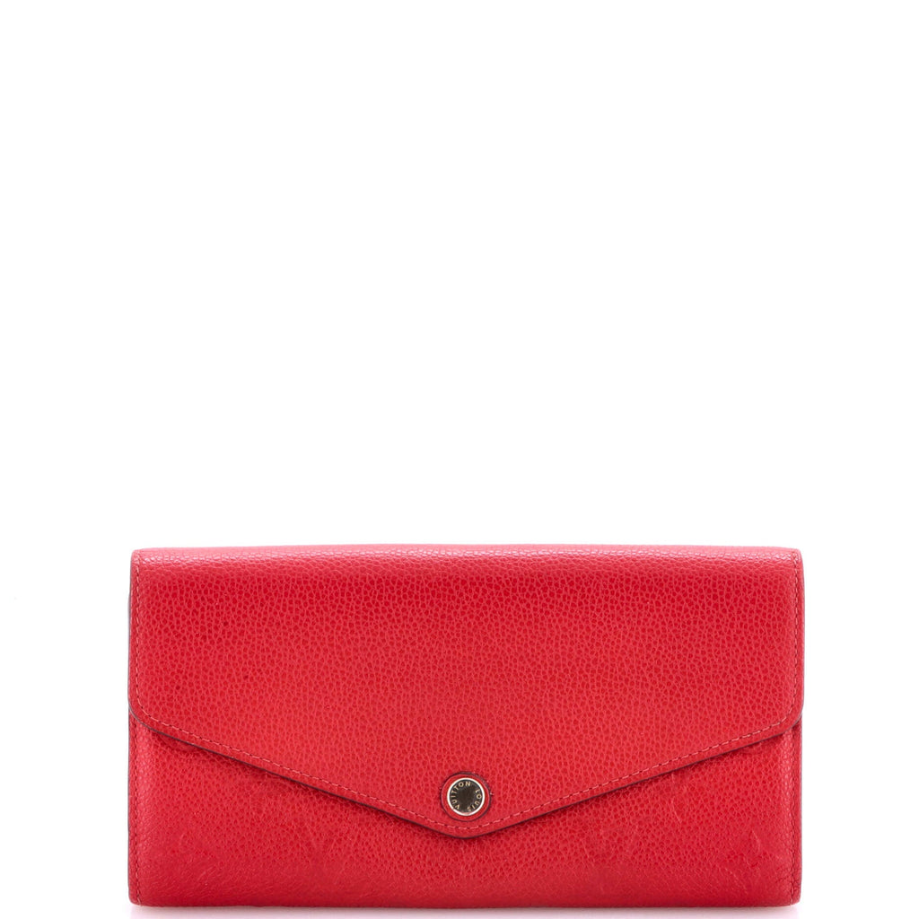 Sarah Tuileries Wallet Monogram Canvas and Leather